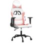 vidaXL Gaming-Stuhl Weiß und Rosa Kunstleder vidaXL Gaming-Stuhl Weiß und Rosa Kunstleder