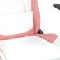 vidaXL Gaming-Stuhl Weiß und Rosa Kunstleder vidaXL Gaming-Stuhl Weiß und Rosa Kunstleder