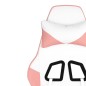 vidaXL Gaming-Stuhl Weiß und Rosa Kunstleder vidaXL Gaming-Stuhl Weiß und Rosa Kunstleder
