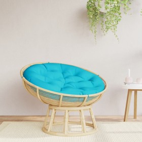 vidaXL Kissen Rund Türkis Ø 100x11 cm Oxford-Gewebe