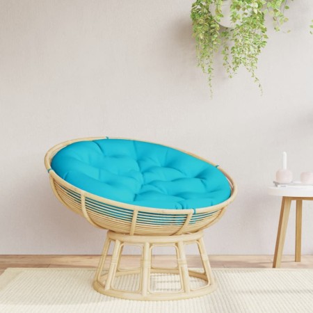 vidaXL Kissen Rund Türkis Ø 100x11 cm Oxford-Gewebe
