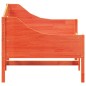 vidaXL Tagesbett Wachsbraun 100x200 cm Massivholz Kiefer vidaXL Tagesbett Wachsbraun 100x200 cm Massivholz Kiefer
