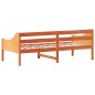 vidaXL Tagesbett Wachsbraun 100x200 cm Massivholz Kiefer vidaXL Tagesbett Wachsbraun 100x200 cm Massivholz Kiefer