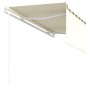 Gelenkarmmarkise Automatisch mit Jalousie 3,5x2,5 m Creme Gelenkarmmarkise Automatisch mit Jalousie 3,5x2,5 m Creme
