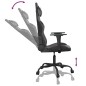 vidaXL Gaming-Stuhl mit Massagefunktion Schwarz und Grau Kunstleder vidaXL Gaming-Stuhl mit Massagefunktion Schwarz und Grau Kunstleder