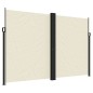 vidaXL Seitenmarkise Ausziehbar Creme 220x1000 cm vidaXL Seitenmarkise Ausziehbar Creme 220x1000 cm