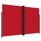 vidaXL Seitenmarkise Ausziehbar Rot 220x1000 cm vidaXL Seitenmarkise Ausziehbar Rot 220x1000 cm