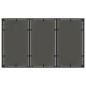 vidaXL Gartentisch mit Glasplatte Schwarz 150x90x75 cm Poly Rattan vidaXL Gartentisch mit Glasplatte Schwarz 150x90x75 cm Poly Rattan