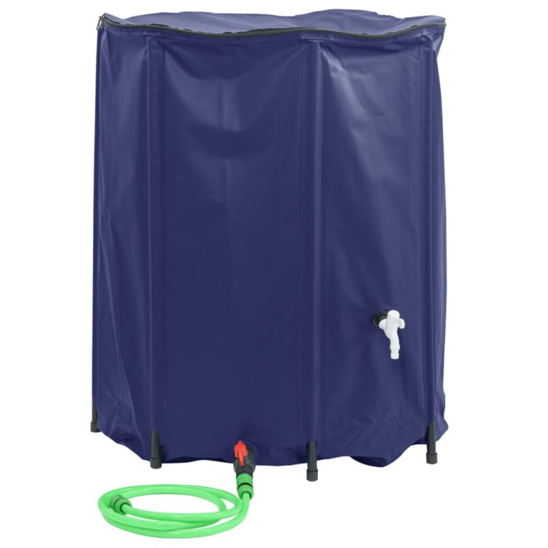 vidaXL Wassertank mit Wasserhahn Faltbar 1250 L PVC vidaXL Wassertank mit Wasserhahn Faltbar 1250 L PVC