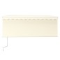 vidaXL Markise Automatisch mit Rollo LED Windsensor 3,5x2,5m Creme vidaXL Markise Automatisch mit Rollo LED Windsensor 3,5x2,5m Creme