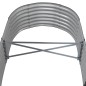 vidaXL Hochbeet Pulverbeschichteter Stahl 152x80x36 cm Anthrazit vidaXL Hochbeet Pulverbeschichteter Stahl 152x80x36 cm Anthrazit