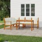 vidaXL 5-tlg. Garten-Essgruppe mit Kissen Massivholz Akazie vidaXL 5-tlg. Garten-Essgruppe mit Kissen Massivholz Akazie