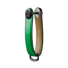 Orbitkey - Schlüssel-Organizer aus Leder - Farbe Inselgrün