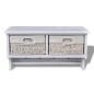 vidaXL Wandregal Weiß 60x23,5x33 cm Paulownia Holz vidaXL Wandregal Weiß 60x23,5x33 cm Paulownia Holz