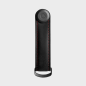 Orbitkey - Crazy-Horse Leder-Schlüsselanhänger - Farbe Obsidianschwarz mit roten Nähten Orbitkey - Crazy-Horse Leder-Schlüsselanhänger - Farbe Obsidianschwarz mit roten Nähten