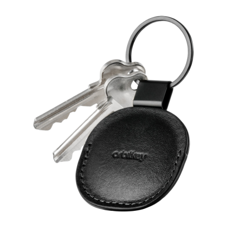 Orbitkey - Ledertasche für AirTag - Farbe Schwarz
