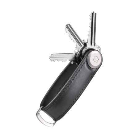 Orbitkey - Hybrid-Schlüsselorganizer aus Leder - Farbe Schwarz
