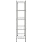 vidaXL Lagerregal mit 5 Böden 90x35x180 cm Chrom 250 kg vidaXL Lagerregal mit 5 Böden 90x35x180 cm Chrom 250 kg