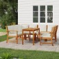 vidaXL 7-tlg. Garten-Essgruppe mit Kissen Massivholz Akazie vidaXL 7-tlg. Garten-Essgruppe mit Kissen Massivholz Akazie