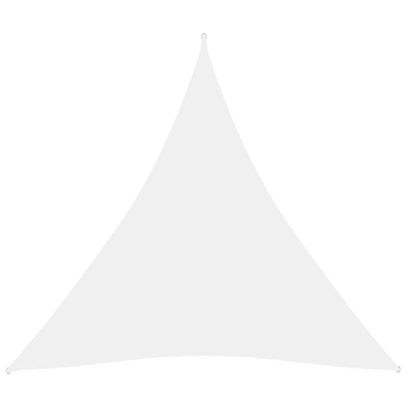 vidaXL Sonnensegel Oxford-Gewebe Dreieckig 3x3x3 m Weiß vidaXL Sonnensegel Oxford-Gewebe Dreieckig 3x3x3 m Weiß
