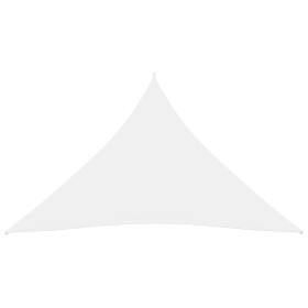 vidaXL Sonnensegel Oxford-Gewebe Dreieckig 3x3x3 m Weiß