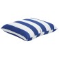vidaXL Zierkissen 4 Stk. Blau und Weiß 40x40 cm Stoff vidaXL Zierkissen 4 Stk. Blau und Weiß 40x40 cm Stoff