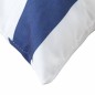 vidaXL Zierkissen 4 Stk. Blau und Weiß 40x40 cm Stoff vidaXL Zierkissen 4 Stk. Blau und Weiß 40x40 cm Stoff