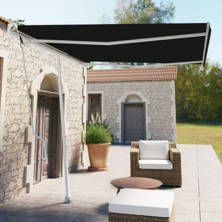 vidaXL Standmarkise Automatisch 300x250 cm Anthrazit