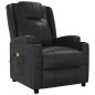 vidaXL Massagesessel Schwarz Kunstleder vidaXL Massagesessel Schwarz Kunstleder