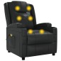 vidaXL Massagesessel Schwarz Kunstleder vidaXL Massagesessel Schwarz Kunstleder