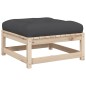 vidaXL 3-tlg. Garten-Sofagarnitur mit Kissen Massivholz Kiefer vidaXL 3-tlg. Garten-Sofagarnitur mit Kissen Massivholz Kiefer