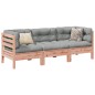 vidaXL 3-tlg. Garten-Sofagarnitur mit Kissen Massivholz Douglasie vidaXL 3-tlg. Garten-Sofagarnitur mit Kissen Massivholz Douglasie