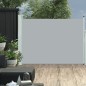 vidaXL Seitenmarkise Ausziehbar 117x500 cm Grau vidaXL Seitenmarkise Ausziehbar 117x500 cm Grau