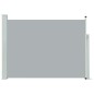 vidaXL Seitenmarkise Ausziehbar 117x500 cm Grau vidaXL Seitenmarkise Ausziehbar 117x500 cm Grau