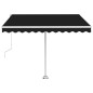 vidaXL Standmarkise Automatisch 350x250 cm Anthrazit vidaXL Standmarkise Automatisch 350x250 cm Anthrazit