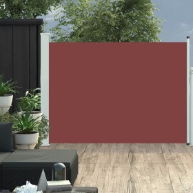 vidaXL Seitenmarkise Ausziehbar 117x500 cm Braun