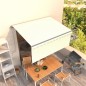 Gelenkarmmarkise Automatisch mit Jalousie 3x2,5 m Creme Gelenkarmmarkise Automatisch mit Jalousie 3x2,5 m Creme