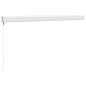 vidaXL Markise Einziehbar Anthrazit 3x2,5 m Stoff und Aluminium vidaXL Markise Einziehbar Anthrazit 3x2,5 m Stoff und Aluminium