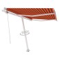 Standmarkise Automatisch 300x250 cm Orange/Braun Standmarkise Automatisch 300x250 cm Orange/Braun