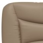 vidaXL Bettgestell mit LED Cappuccino-Braun 160x200 cm Kunstleder vidaXL Bettgestell mit LED Cappuccino-Braun 160x200 cm Kunstleder