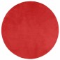 vidaXL Teppich OVIEDO Kurzflor Rot Ø 80 cm vidaXL Teppich OVIEDO Kurzflor Rot Ø 80 cm