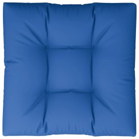 vidaXL Palettenkissen Königsblau 80x80x12 cm Stoff