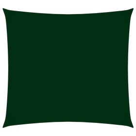 vidaXL Sonnensegel Oxford-Gewebe Rechteckig 2x2,5 m Dunkelgrün