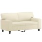vidaXL 2-tlg. Sofagarnitur Creme Kunstleder vidaXL 2-tlg. Sofagarnitur Creme Kunstleder