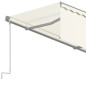 Gelenkarmmarkise Automatisch mit Jalousie 4x3 m Creme Gelenkarmmarkise Automatisch mit Jalousie 4x3 m Creme