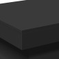 vidaXL Couchtisch mit LED-Leuchten Schwarz 50x50x40 cm vidaXL Couchtisch mit LED-Leuchten Schwarz 50x50x40 cm