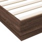 vidaXL Bettgestell Braun Eichen-Optik 200x200 cm Holzwerkstoff vidaXL Bettgestell Braun Eichen-Optik 200x200 cm Holzwerkstoff