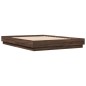 vidaXL Bettgestell Braun Eichen-Optik 120x200 cm Holzwerkstoff vidaXL Bettgestell Braun Eichen-Optik 120x200 cm Holzwerkstoff