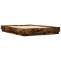 vidaXL Bettgestell Räuchereiche 140x190 cm Holzwerkstoff vidaXL Bettgestell Räuchereiche 140x190 cm Holzwerkstoff