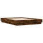 vidaXL Bettgestell Räuchereiche 140x190 cm Holzwerkstoff vidaXL Bettgestell Räuchereiche 140x190 cm Holzwerkstoff
